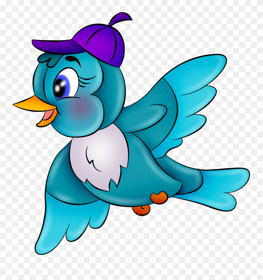 Clip Art, Belle, Animals, Illustrations - Птичка Картинка Детская - Png Download