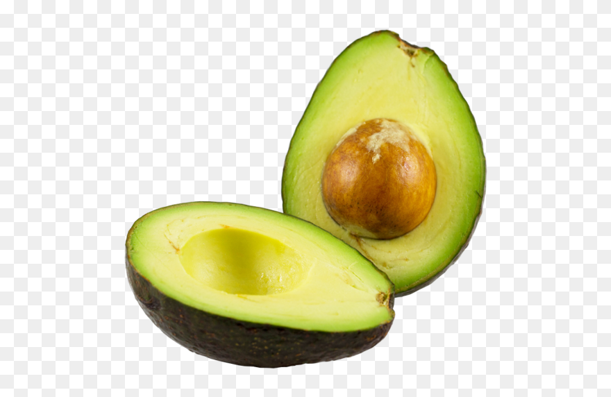 Avocado Png Images With Transparent Backgrounds - Transparent Abacate Png Clipart