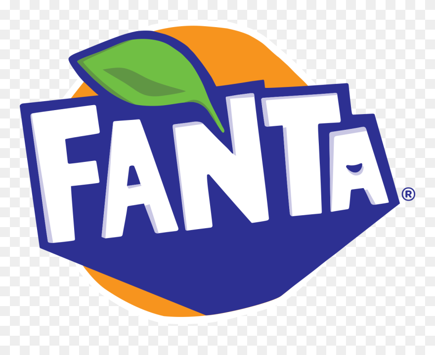 Fanta Logo Clipart Vector Black And White Stock Split - Fanta New Logo Vector - Png Download