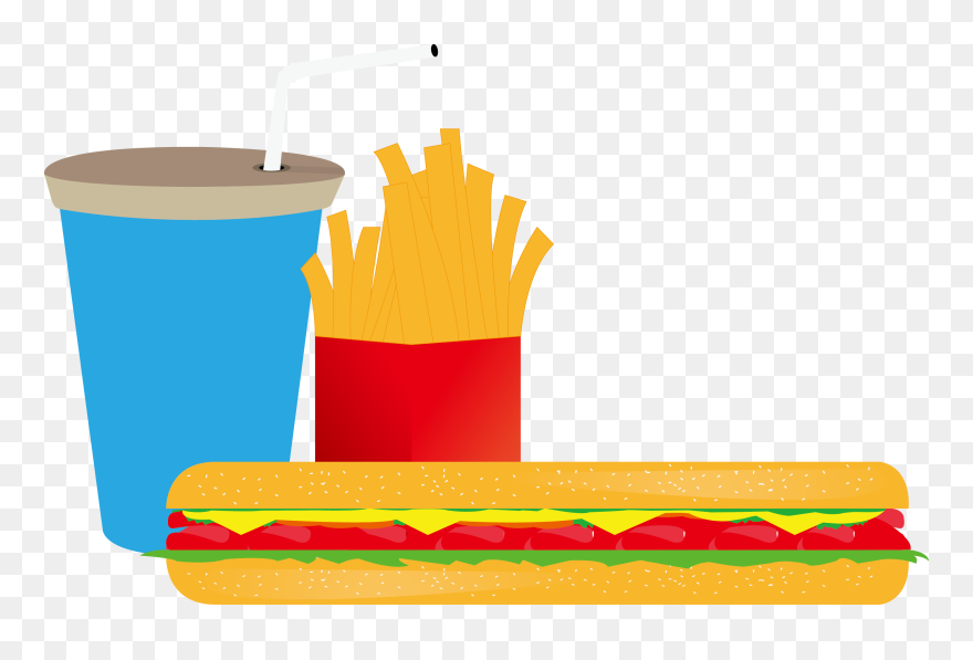 Hot Dog Coca-cola French Fries - Hot Dog Clipart