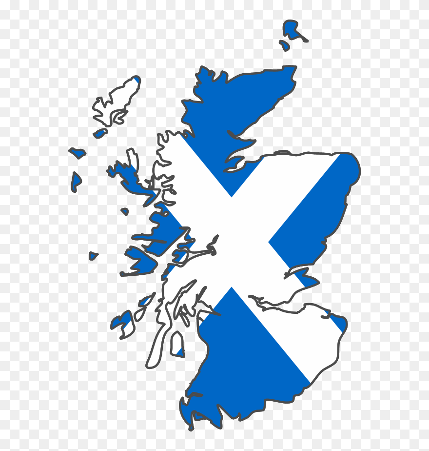 Map Healthy Intake Pinterest - Scotland Flag Map Png Clipart