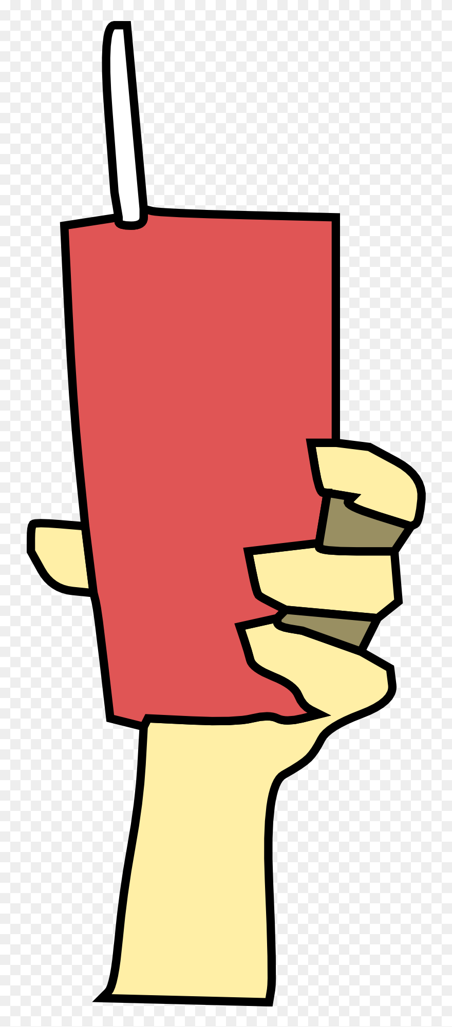 Coke Clipart Minuman - Hand Holding A Drink - Png Download