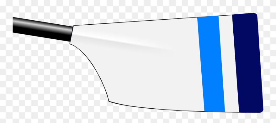 Image Showing The Rowing Club"s Blade Colours Clipart