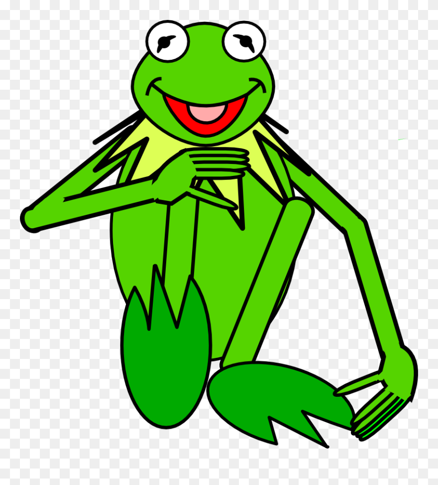 Kermit The Frog Toad True Frog The Muppets - Kermit The Frog Png 2d Clipart