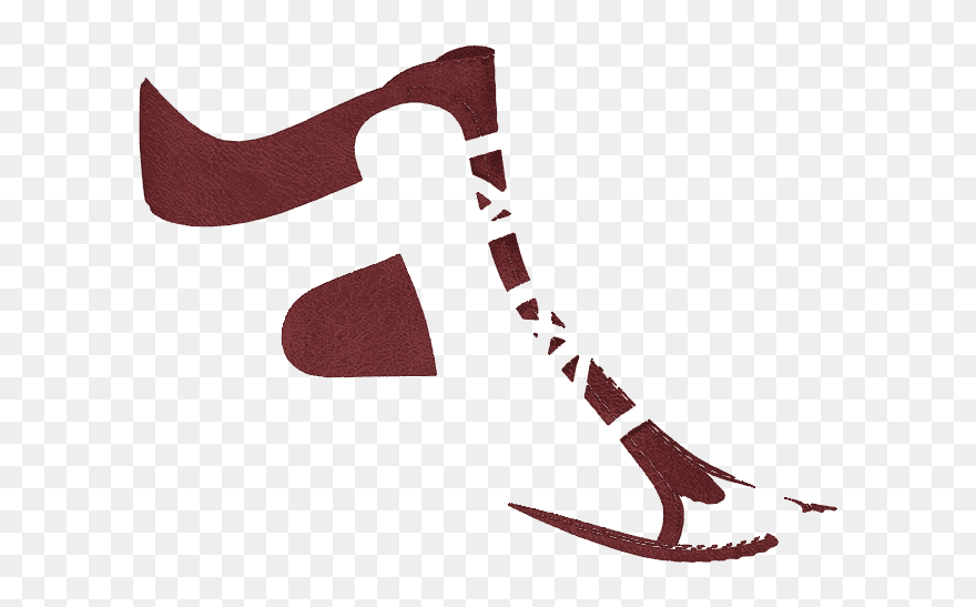 R1654 Red Wax Leather - Illustration Clipart