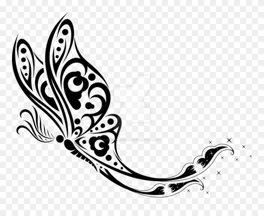 Luna Drawing At Getdrawings - Butterfly Moth Clip Art - Png Download
