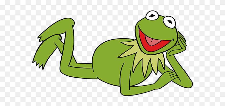 How To Draw Kermit The Frog - Step By Step Kermit Drawing Clipart