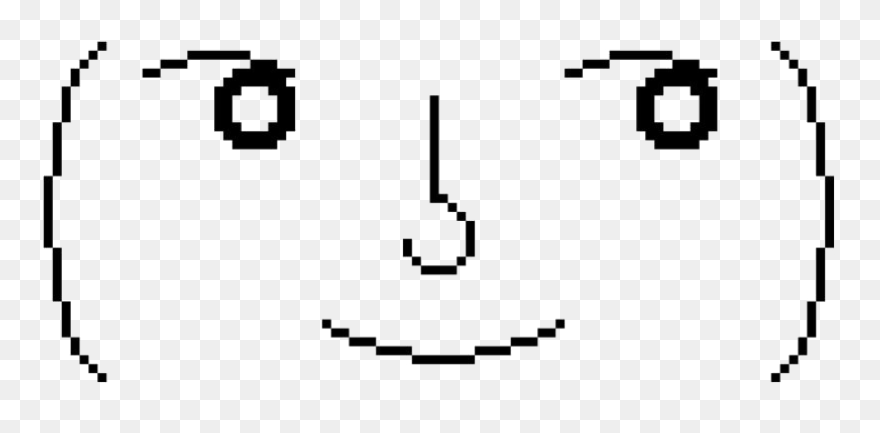 Lenny Face Png Image - 8 Bit Cloud Png Clipart