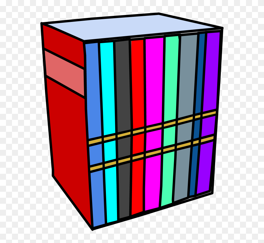 Books, Boxed Set, Box Set, Multicolor Clipart