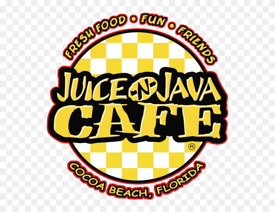 Juice N Java Diner Logo - Illustration Clipart