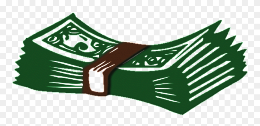Money Clip Art - Money Clipart Black And White Png Transparent Png