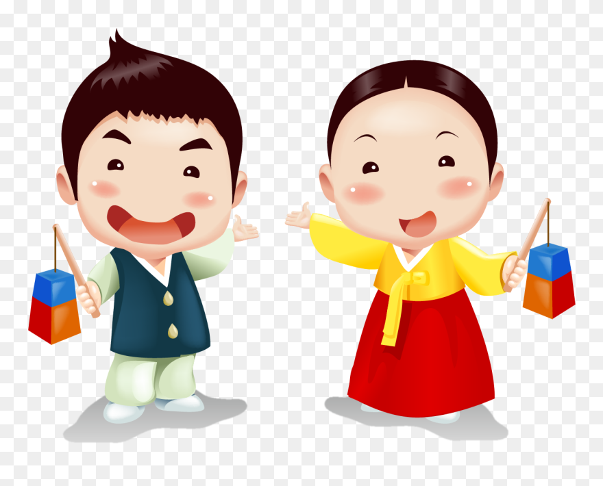 South Korea Korean Independence - Nhân Vật Hoạt Hình Hàn Quốc Clipart