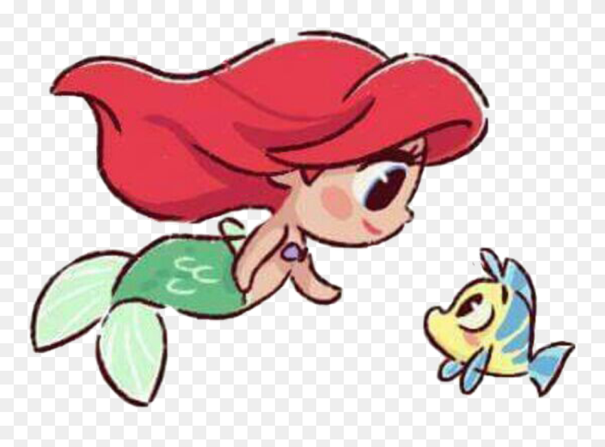 Cute Ariel Drawing Clipart Pinclipart
