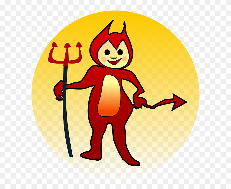 Demon Jokes For Kids - Naughty Clipart - Png Download