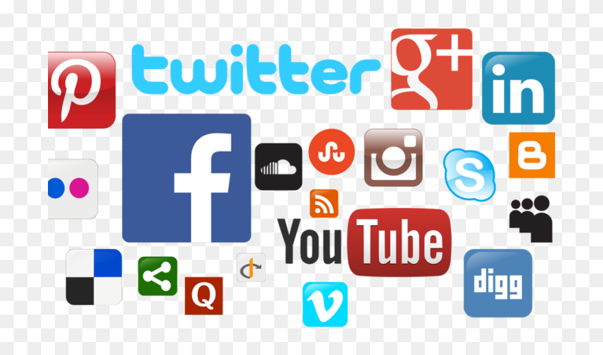 Social Bookmarking Png Transparent Images - Influencer Marketing On Social Media Clipart