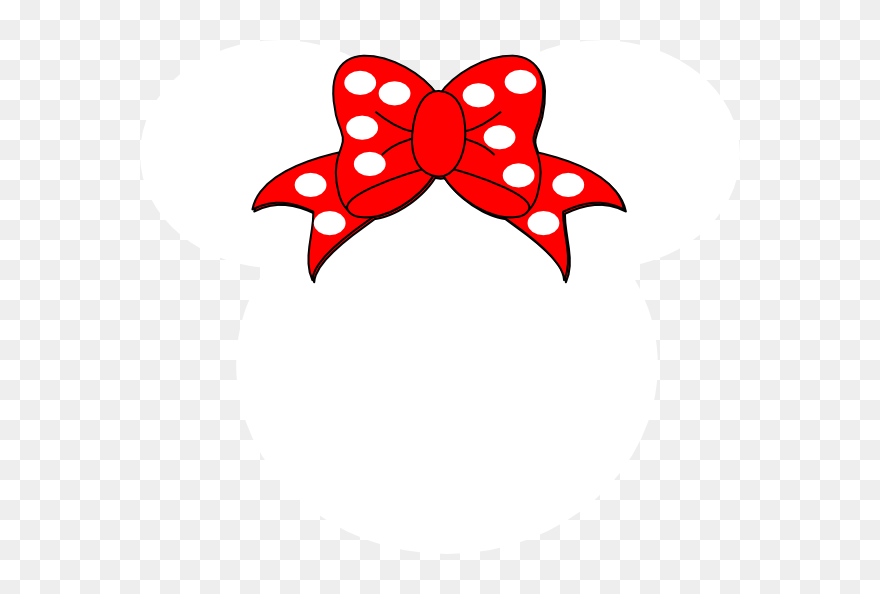 Minnie Mouse Mickey Mouse Animal Ears Clip Art - Minnie Mouse Ear Png Transparent Png