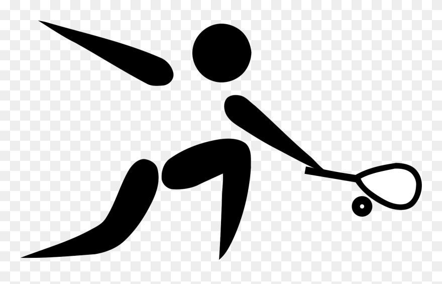 Squash Player Clipart