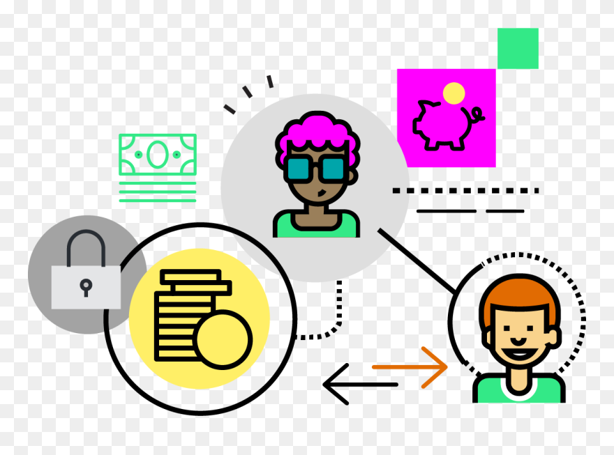 Decode Decentralized Citizen Owned Data Ecosystem Clipart