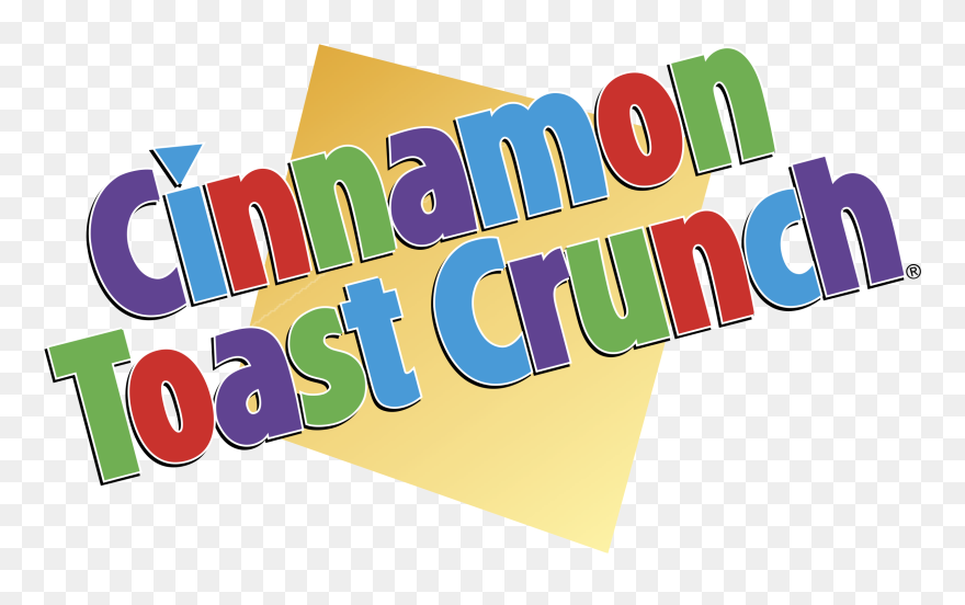 Transparent Toast Svg - Cereal Cinnamon Toast Crunch Logo Clipart