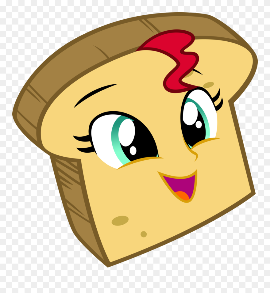 Transparent Toast Simple - Sunset Shimmer Toast Clipart