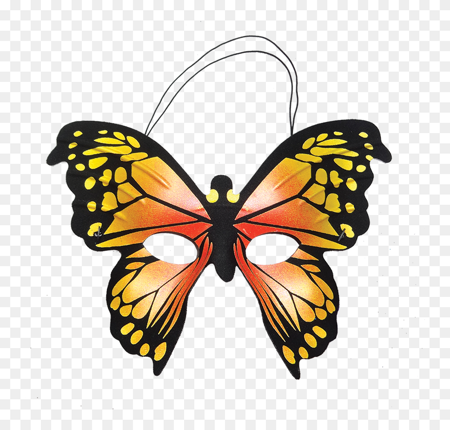 Pink Orange Butterfly Clipart