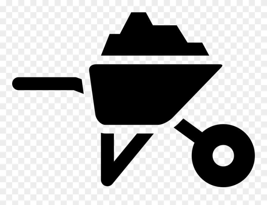 Barrow With Construction Materials Svg Png Icon Free Clipart