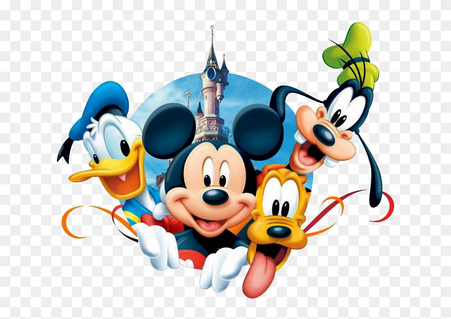 Mickey Goofy Donald Pluto Clipart