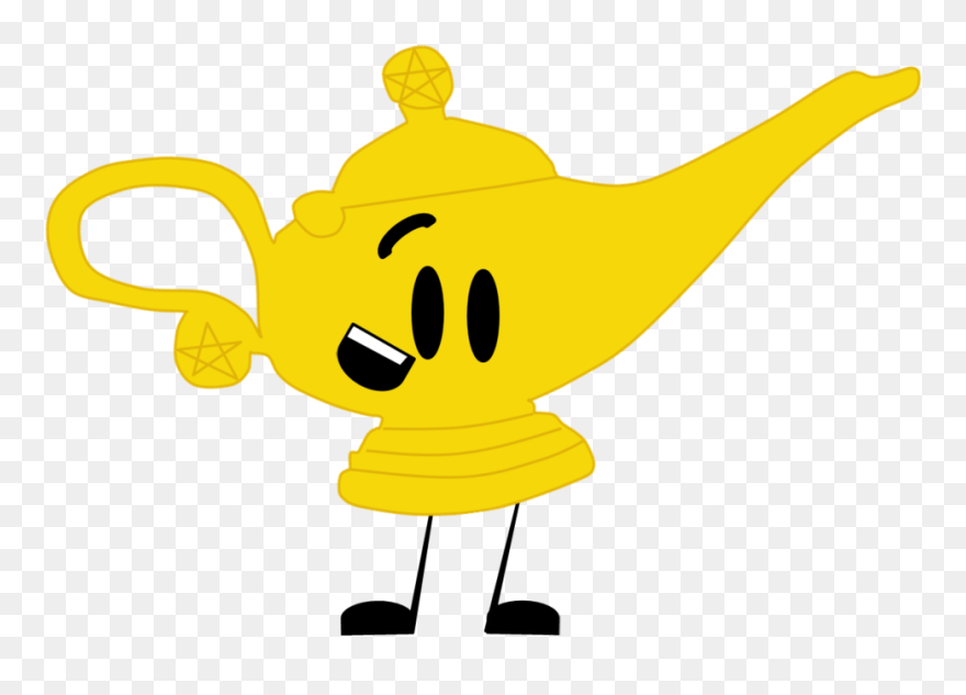 Genie Lamp Clipart Academic - Cartoon - Png Download