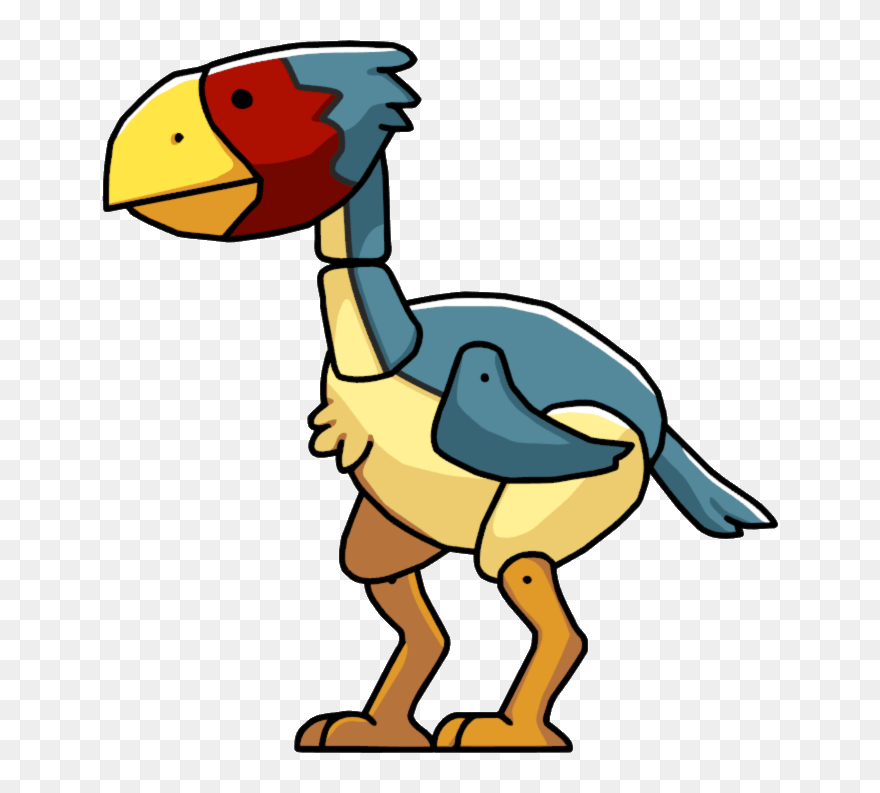 Scribblenauts Gastornis - Scribblenauts Terror Bird Clipart