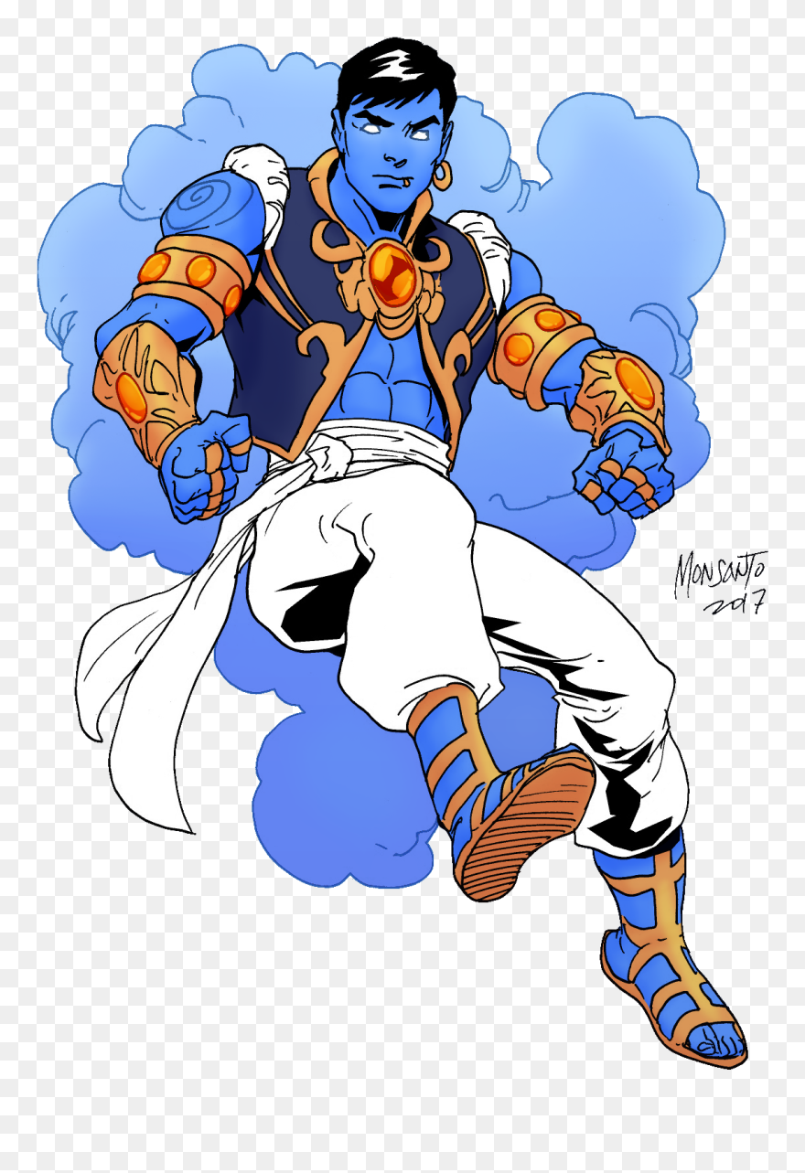 Aladdin Superhero Clipart