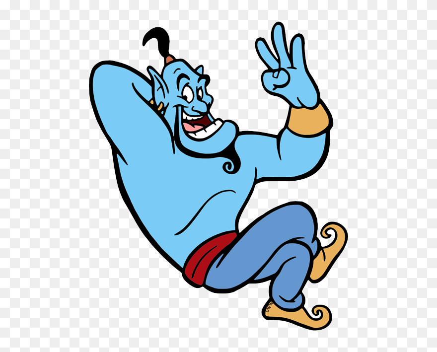 #disney #genie #robinwilliams #love #amazing #classic - Genie Aladdin Gif Transparent Clipart