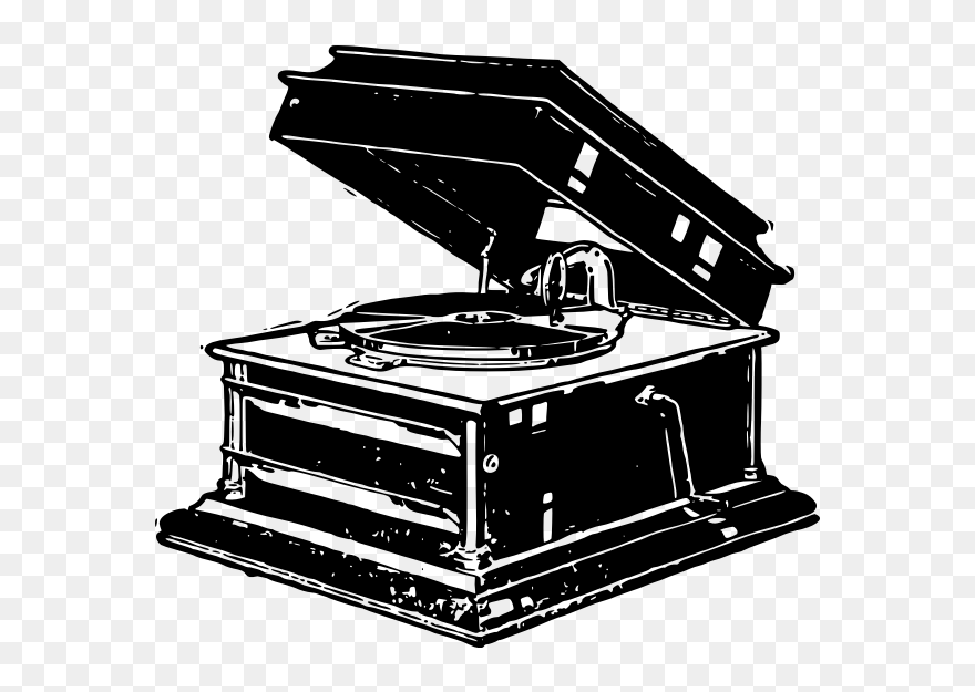 Old Record Player - Clip Art For Record Player - Png Download