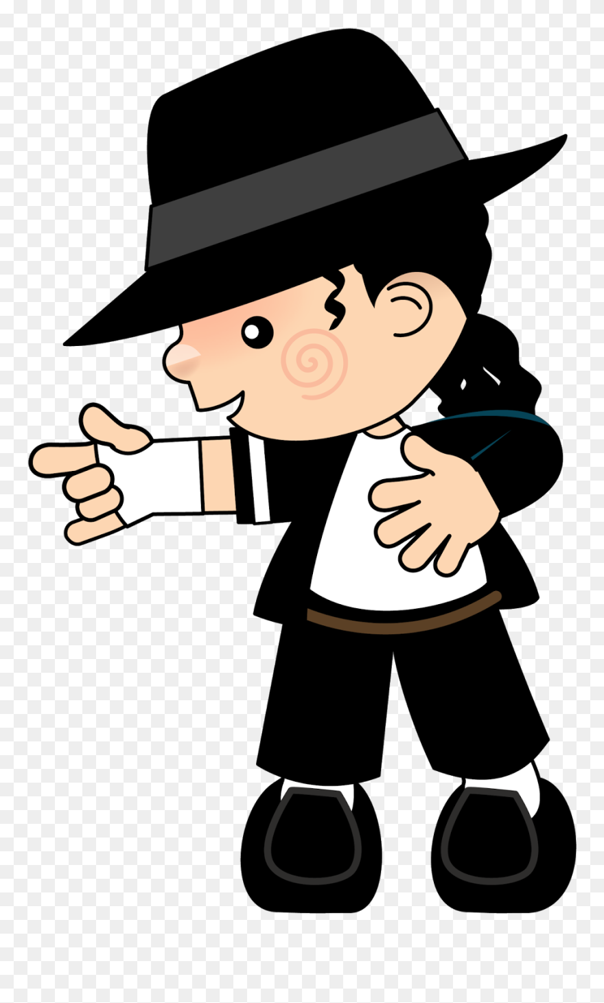Michael Jackson Clipart - Michael Jackson Drawings For Kids - Png Download