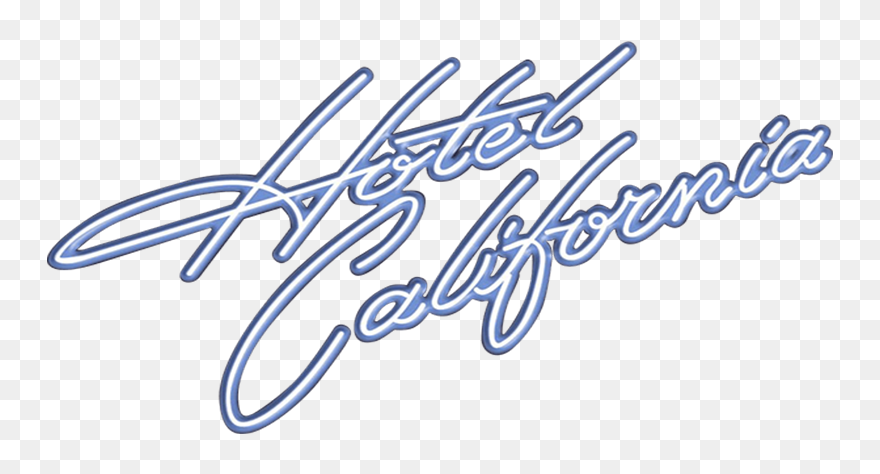 Hotel California Download Free Clip Art With A Transparent - Eagles Hotel California Logo - Png Download