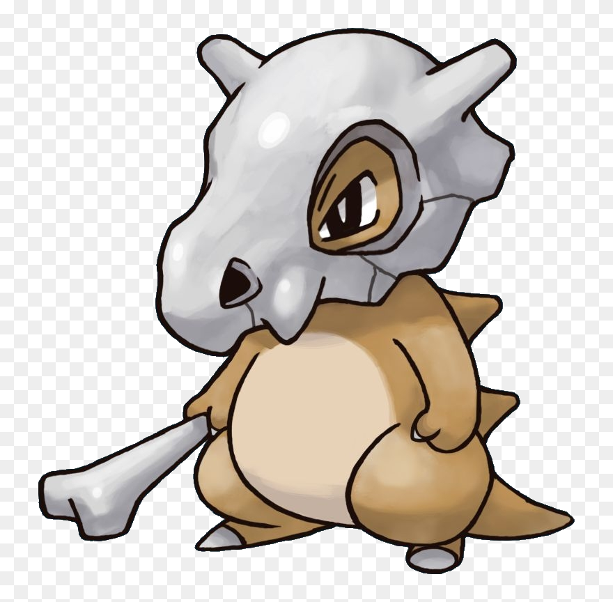 Cubone - Pokemon Cubone Clipart
