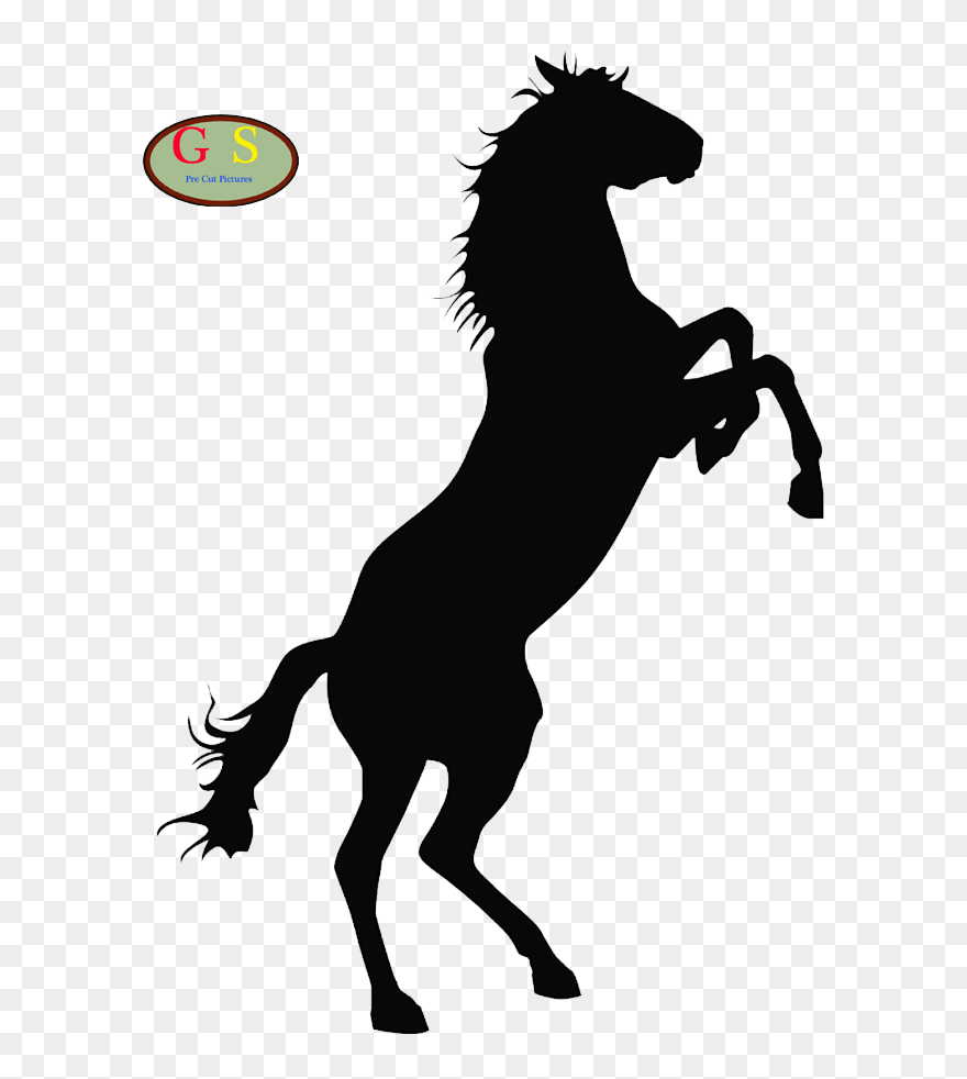 Horse Foal Silhouette Clip Art - Spirit Stallion Of The Cimarron Phone Case - Png Download