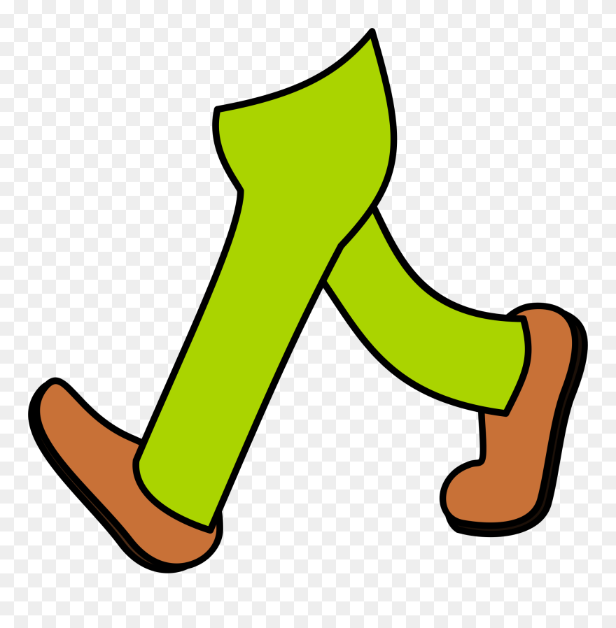 Sheet Clipart Banner Freeuse Clipart - Animated Legs Transparent Background - Png Download