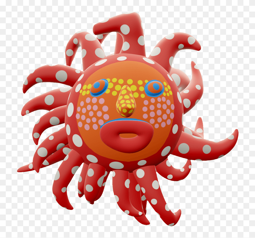 Yayoi Kusama Thanksgiving Day Parade Clipart