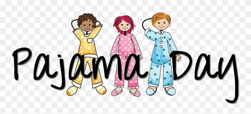 Spirit Week Pajama Day Clipart