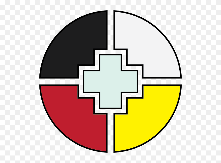 Native American Child Health Logo - Native American Symbol Cross Clipart