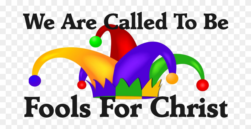 1 Corinthians Fool For Christ Clipart