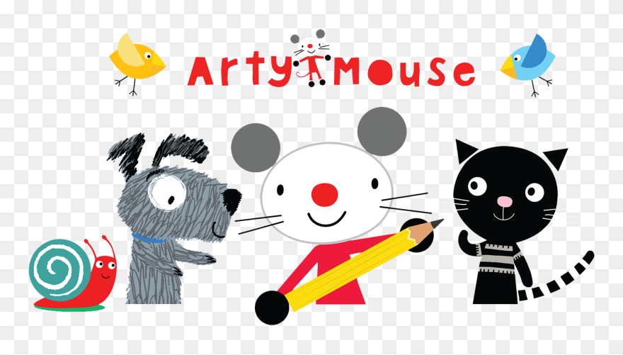 Arty Mouse - Arty Mouse Sticker Book Clipart
