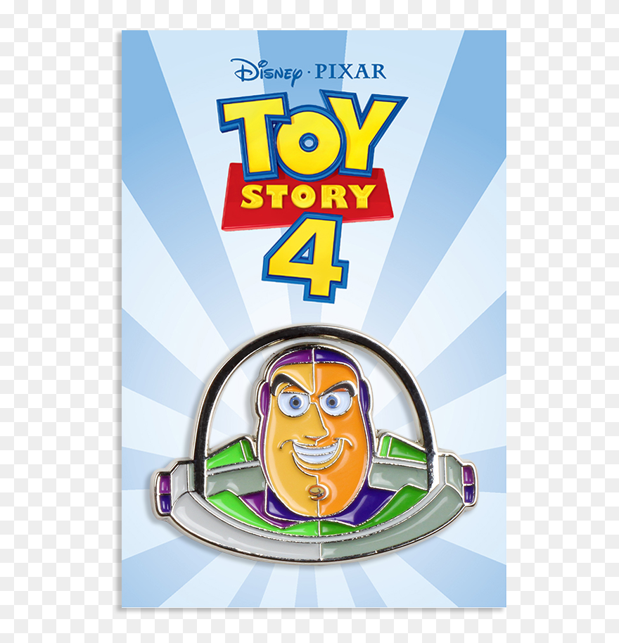 Buzz Lightyear Enamel Pin - Toy Story 4 Pumpkin Stencil Clipart