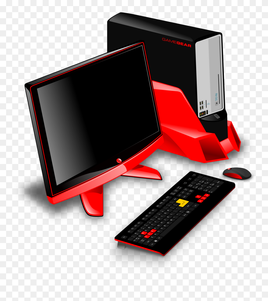 Gaming Pc Clipart - Png Download