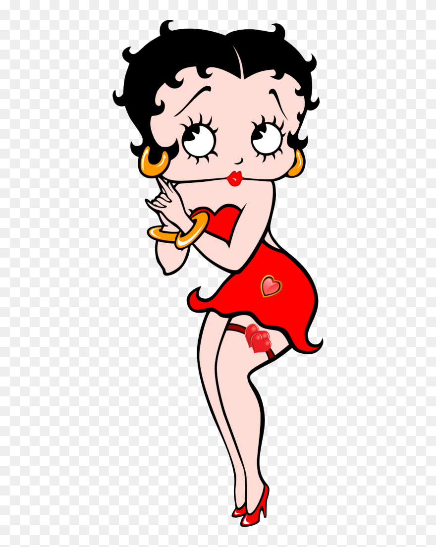 Betty Boop Transparent Background ~ Free Png Images - Cartoon Characters Betty Boop Clipart