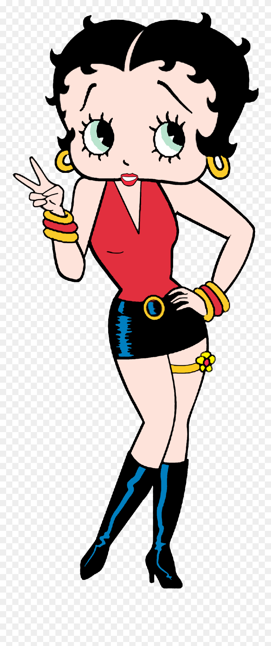 Betty Boop Pictures Archive - Cartoon Drawing Betty Boop Clipart
