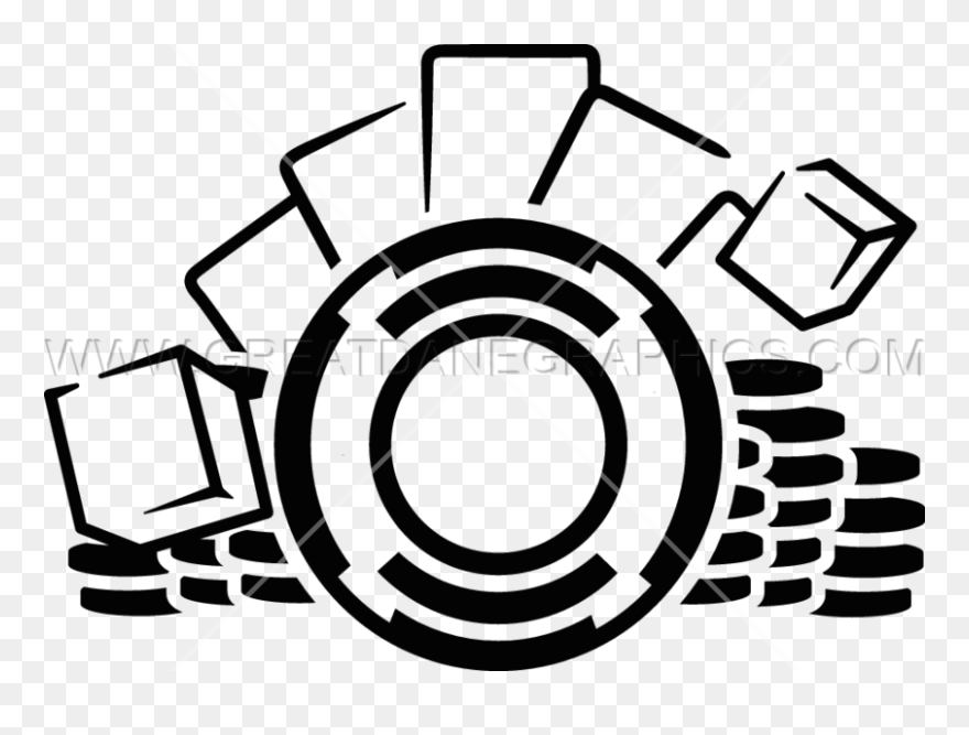 Poker Clipart Solitaire - Casino Token - Png Download