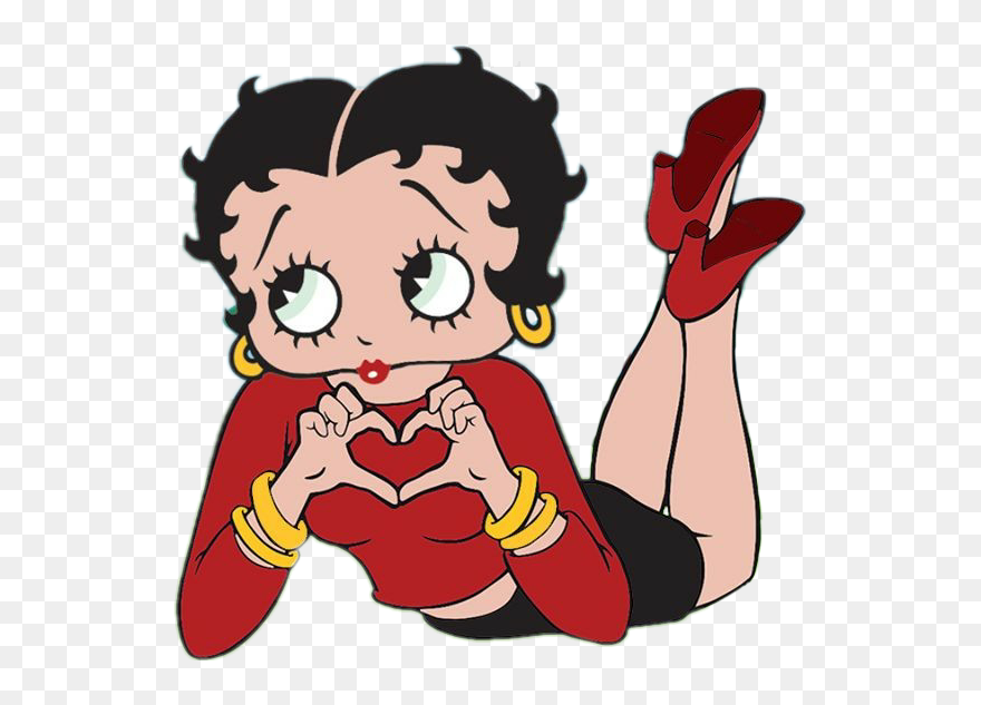 Betty Boop Cartoon Clipart