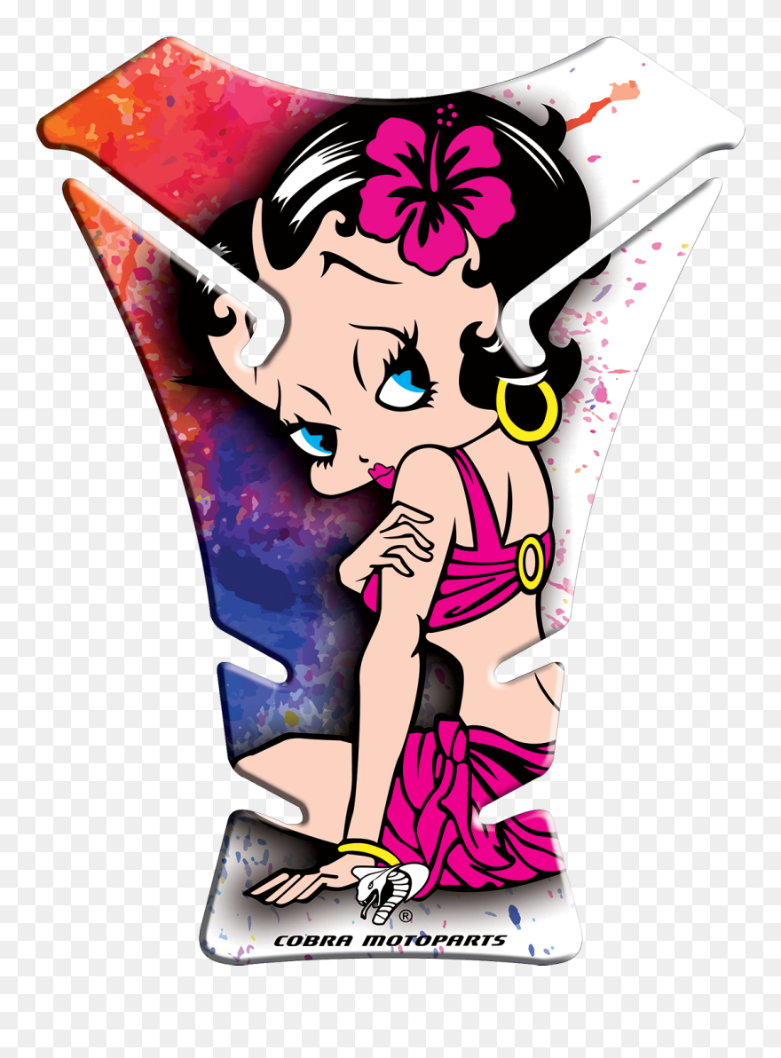 Betty Boop Red Clipart