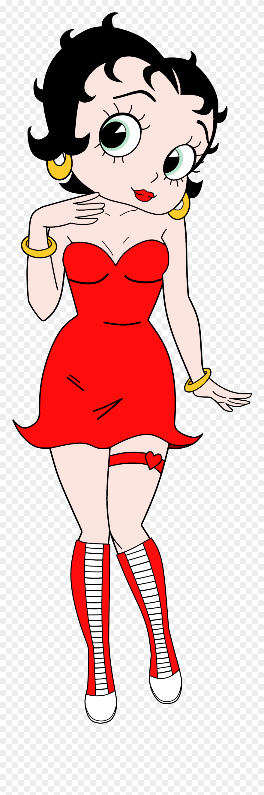 Betty Boop Anime Render - Betty Boop Hip Hop Clipart